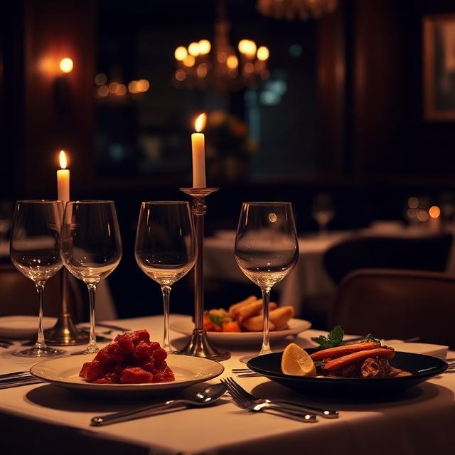 Jantar premium para duas pessoas